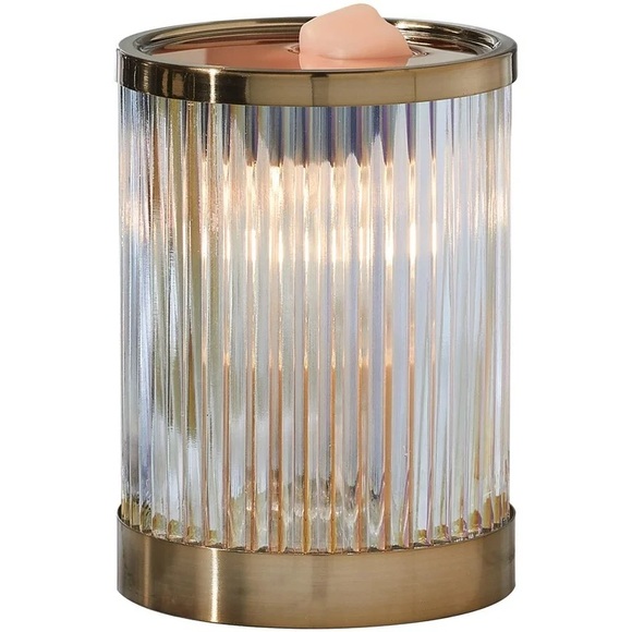 Better Homes And Gardens Other - Better Homes & Gardens Full Size Wax Warmer, Ribbed Glass